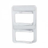 Chrome Rocker Switch Cover For 2013-2019 Peterbilt 579 & 2014-2018 567 - 3 Switches
