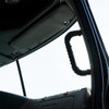 17" Driver Assist Grab Bar Cover - Black Engineered Leather