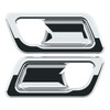 Chrome Interior Door Handle Trim For 2006+ Peterbilt (Pair)