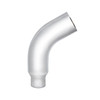 Chrome 58 Degree Angled Exhaust Elbow For Peterbilt 379 - 8" O.D. To 5" O.D.