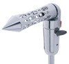Chrome "Daytona" 13/15/18 Speed Spike Gearshift Knob w/ Adapter - Horizontal