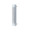 5" 180 Degree Stainless Exhaust Muffler Shield - Vertical Slot