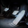 Chrome Billet Aluminum Diamond Pedal Set For 2014+ Peterbilt 567, 579 & 587
