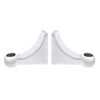 Polished L Shape Headlight Bracket