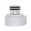 Chrome 1" 9 Speed LED Gearshift Mounting Adaptor - Vertical