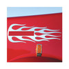 Stainless Hood Emblem Accent Flame For All Kenworth Models
