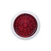 40 LED Deep Dish 4" Stop, Turn & Tail Light - Red LED/Red Lens