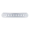 9 LED Clearance/Marker Light Bar - Blue LED/Clear Lens