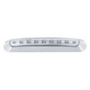 9 LED Clearance/Marker Light Bar - Blue LED/Clear Lens