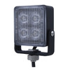 4 High Power LED Square Warning Lighthead - Amber LED