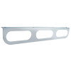 Stainless Light Bracket w/ Three Oval Light Cutouts