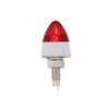 LED Bullet License Plate Fastener - Red (2 Pack)