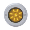 2" Chrome Plastic Mirror Light Bezel Without Visor
