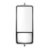 7" X 16" Stainless West Coast Mirror W/ Convex Lower Mirror - Non Heated
