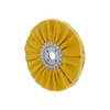 6" Yellow Treated Airway Buff - 5/8" & 1/2" Arbor