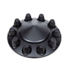 Matte Black Pointed Front Axle Cover With 33mm Thread-on Nut Cover