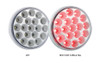 4 Clear Red Stop, Turn & Tail LED (19 Diodes)