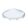 Universal Chrome Pointed Front Hub Cap - 7/16" Lip