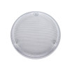 Chrome 6-3/4" Round Speaker Cover For Various Freightliner & Kenworth Models