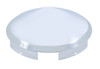 5 Even Notched Chrome Pointed Front Hub Cap - 1" Lip