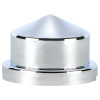 3/4" X 7/8" Chrome Plastic Pointed Nut Cover - Push-On