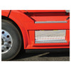 Stainless Front Lower Step Kick Plate For 2006-2017 Volvo VNL