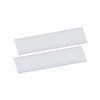 Polished Stainless Steel Lower Front Step Kick Plates For 2003-05 Volvo VN Series