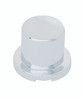 11/16" X 1 1/4" Chrome Plastic Pointed Nut Cover - Push-On