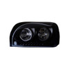 Black Freightliner Century Replacement Headlights - Drivers Side