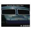 Kenworth W900L, T660, T800 And T330 Sleeper Sunroof Trim - 22 Gauge 430 Stainless Steel