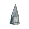 Chrome Plastic Grooved Style Lug Nut Cover