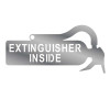 Fire Extinguisher Signs: "Extinguisher Inside" 10" x 5"