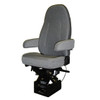 Gray - Dual Armrests Sentry High Back Fabriform Cloth Seats With Dual Armrests