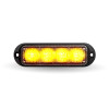 CLASS 1 DIRECTIONAL 4 LED SURFACE MOUNT – 4 COLOR STROBE LIGHT W/ 36 FLASHING PATTERN (AMBER, WHITE, BLUE