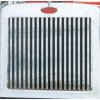 Grille Insert with 18 Vertical Bars for Peterbilt 379 Extended Hood