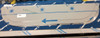 Cascadia Top of Door Trim 5" - Chop Look, Polished on Door