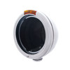 Peterbilt Stainless "Classic" Headlight With No Bulb And Incandescent Turn Signal Light