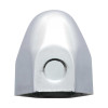 1-1/2" x 2" Chrome Steel Bullet Nut Covers (10-Pack)
