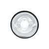ULTRALIT- LED 5-3/4" Round Headlight With 60 LED Dual Color Light Bar, Amber & White LED - Low Beam