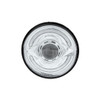 ULTRALIT- LED 5-3/4" Round Headlight With 60 LED Dual Color Light Bar, Amber & White LED - High Beam