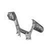 Plastic Trim For United Pacific YourGrip Peterbilt 579/T680 Steering Wheel - Chrome