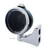 Black Guide 682-C Headlight No Bulb With Dual Mode LED Signal - Clear Lens