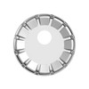 Chrome Plastic Fuel Cap Cover For Kenworth - Locking
