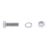 Stainless Quarter Fender Clamp Hardware