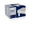 33mm X 3-1/2" Chrome Plastic Cylinder Nut Covers - Push-On (60-Pack)