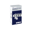 33mm X 2-7/16" Chrome Plastic Standard Nut Cover With Flange - Push-On (Color Box of 60)