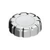 Chrome Plastic Fuel Cap Cover For Volvo - Non-Locking