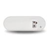 CLEAR RED STOP, TURN & TAIL OVAL MIRROR LED LIGHT - 13 DIODES