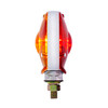 Double Face Turn Signal Light W/ 1156 Bulb - Amber and Red Lens