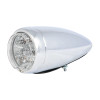 CHROME STEEL BULLET SPYDER LED TURN/MARKER LIGHT